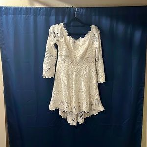 Bride dress rehearsal outfit